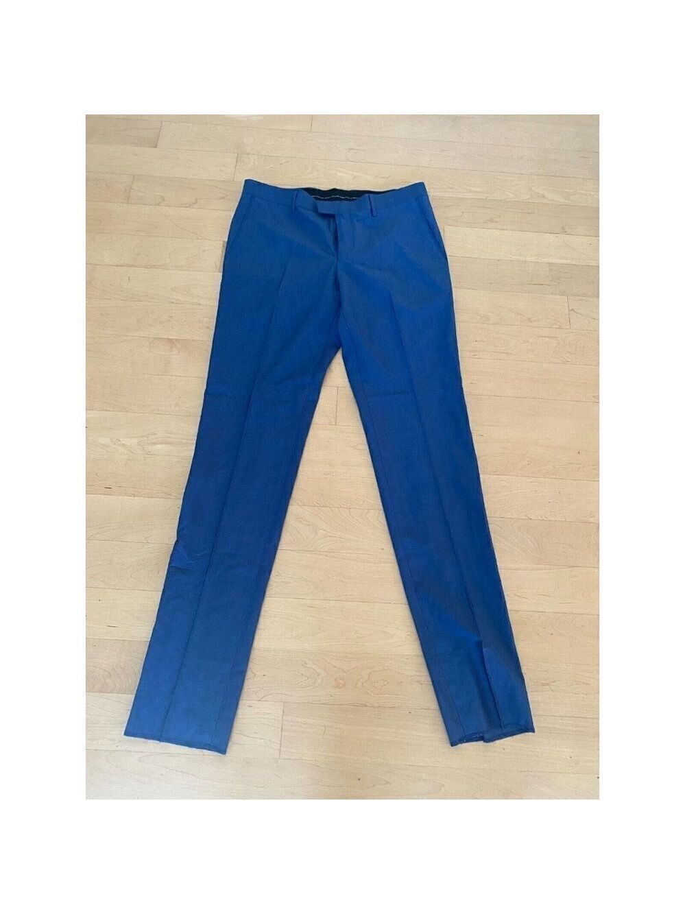 Soul Of London BNWOT stretch pants Trousers sz 33 Reg blue dress pants